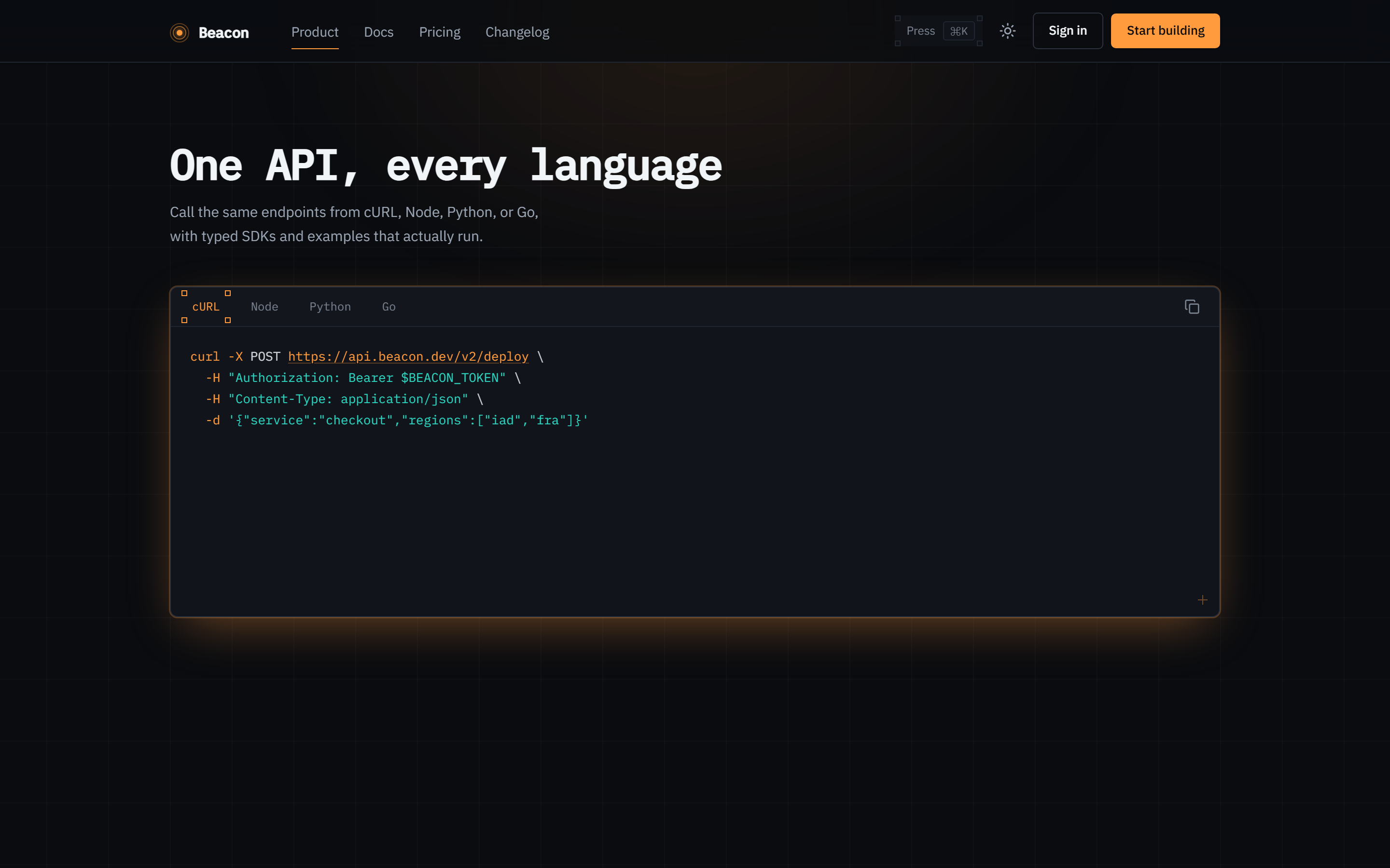 Beacon screenshot 3
