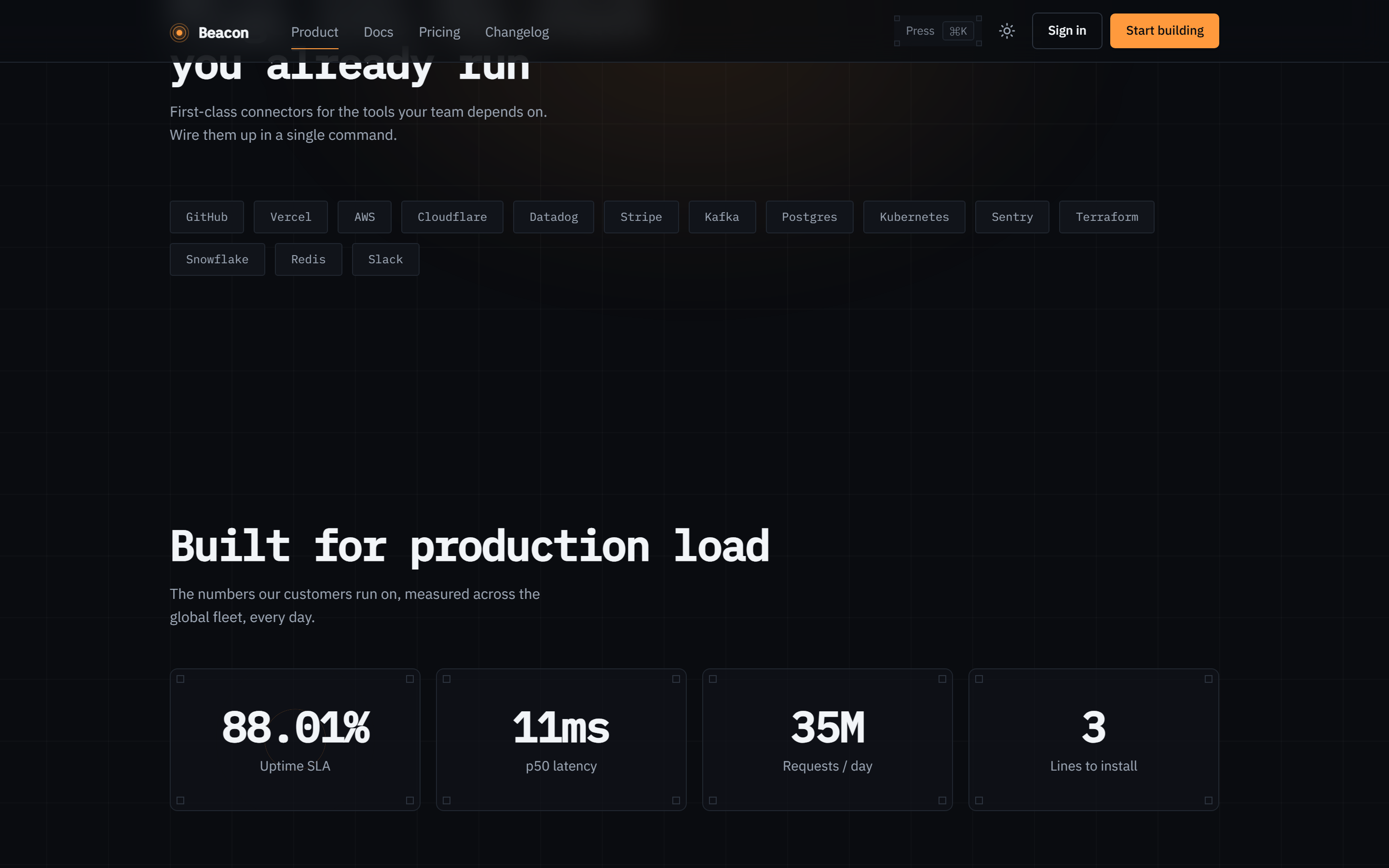 Beacon screenshot 4