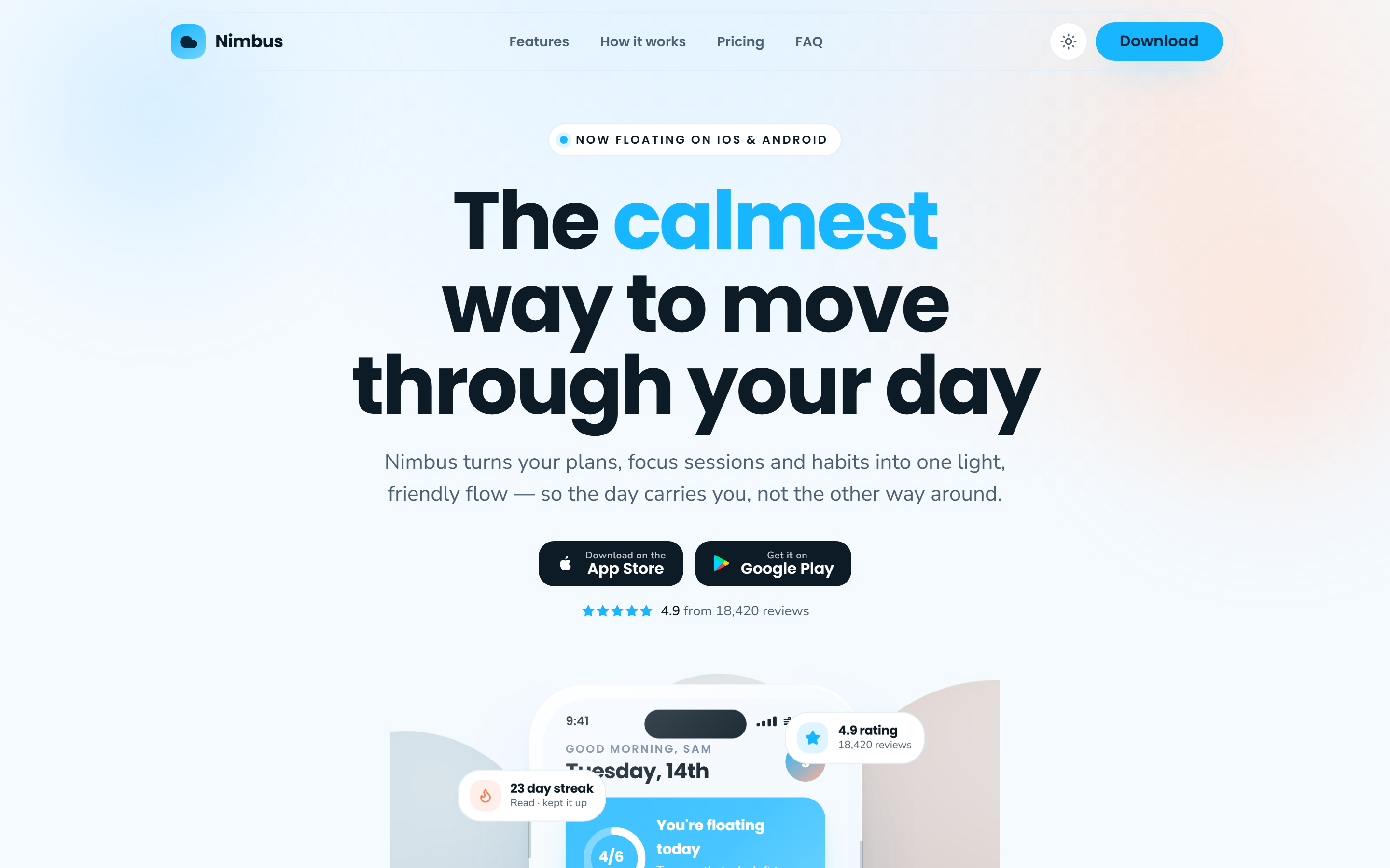 Nimbus screenshot 1