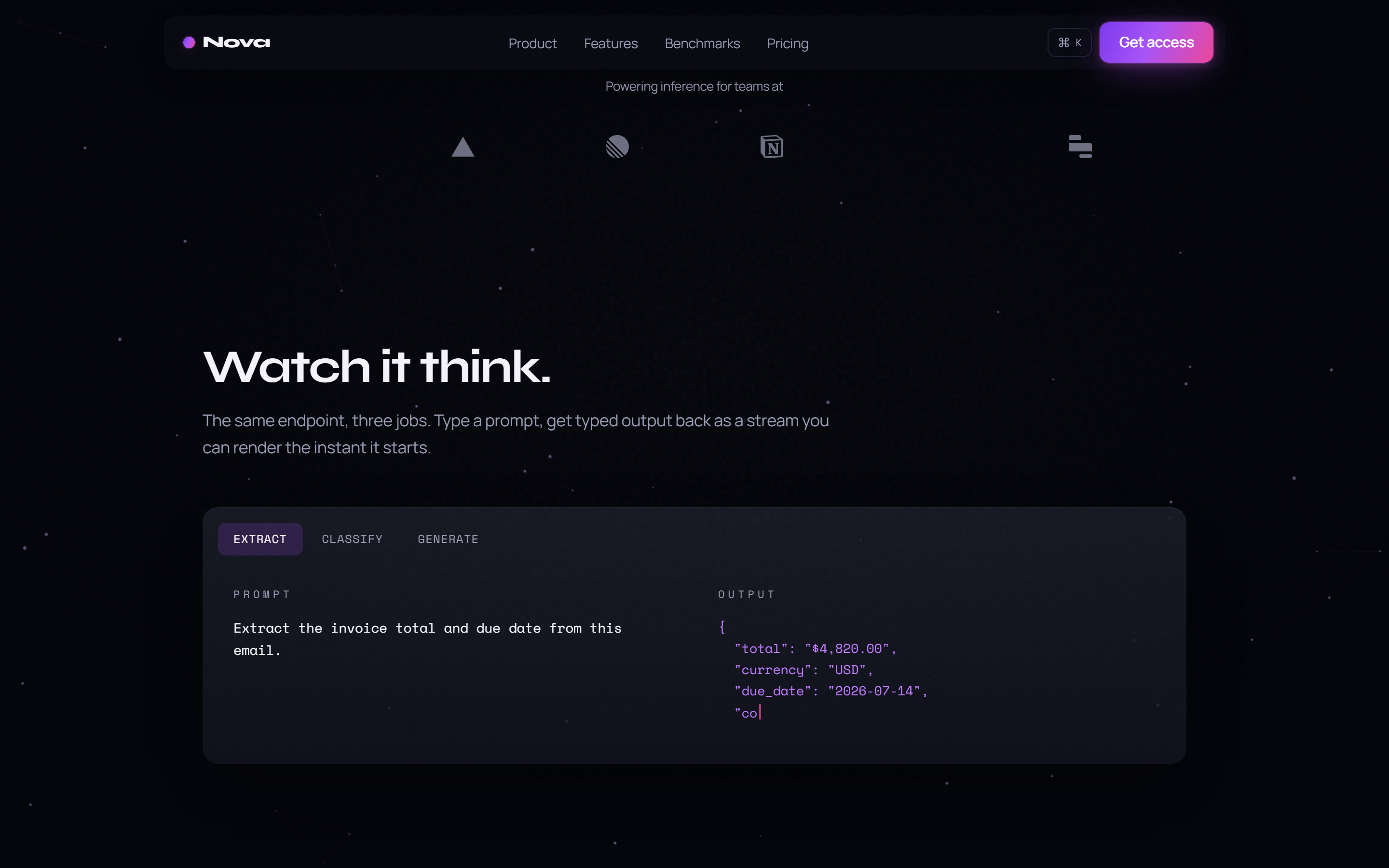 Nova screenshot 2